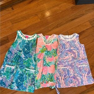 Lilly Pulitzer 3 dress bundle. Size medium. Perfect condition.